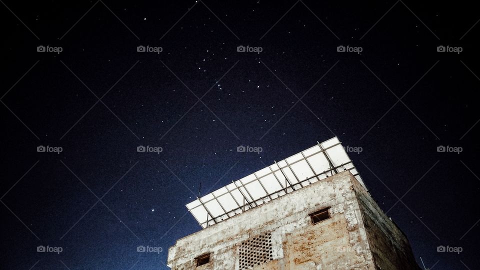 night scale with Orion