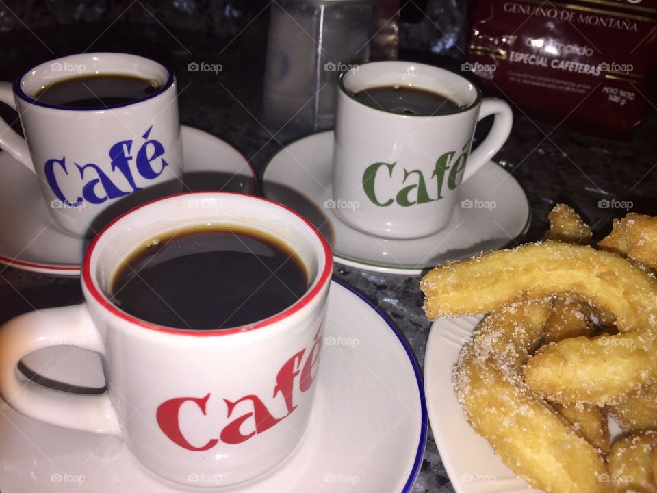 Coffee and churros 