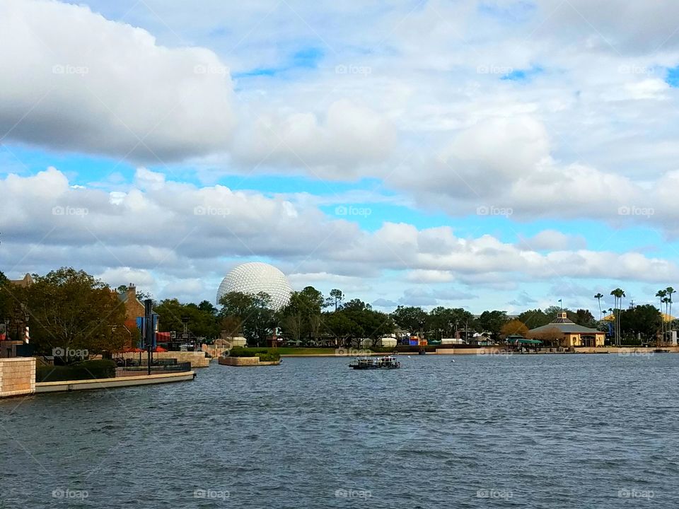 Water, River, No Person, Lake, Architecture