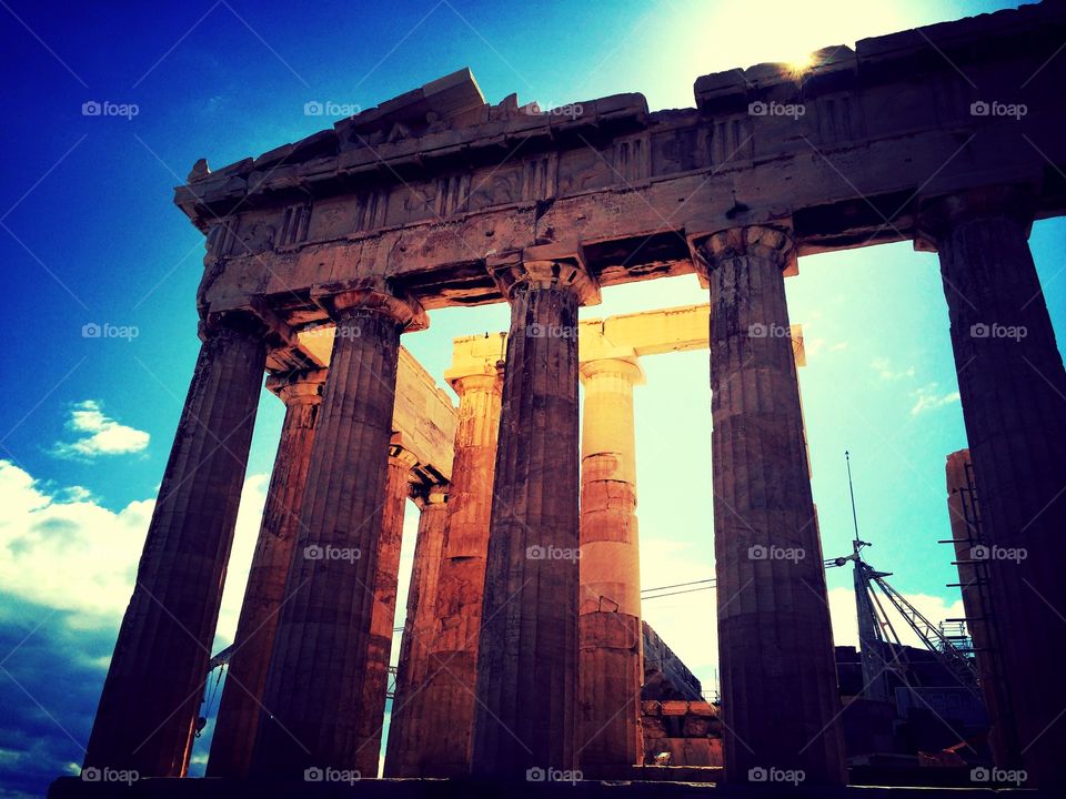 Athens acropolis 
