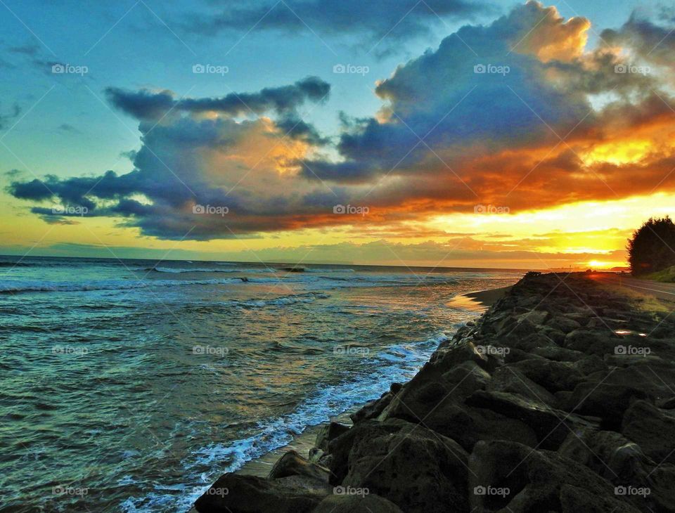 Sunset view, Hawaii