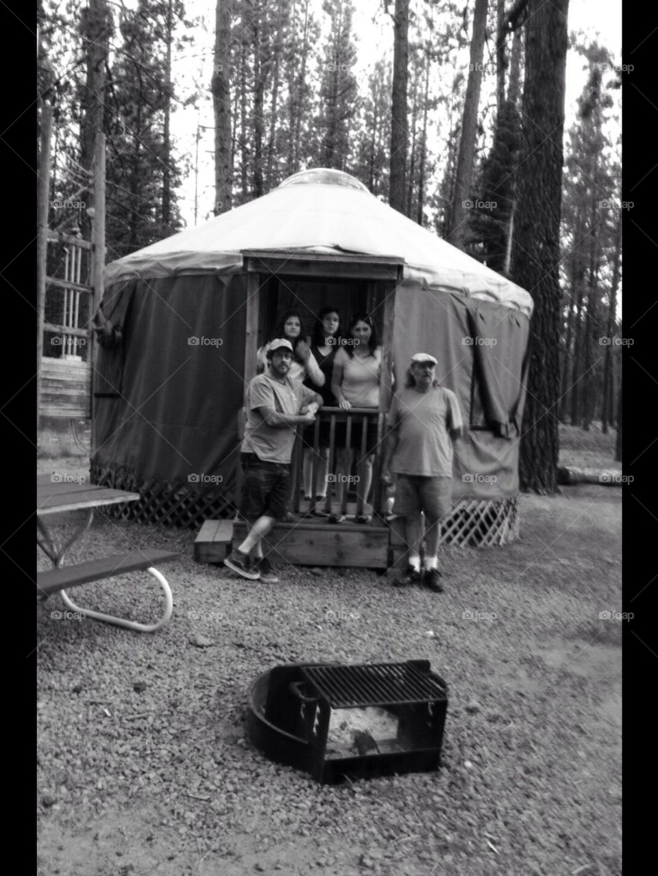 Yurt Family Camping