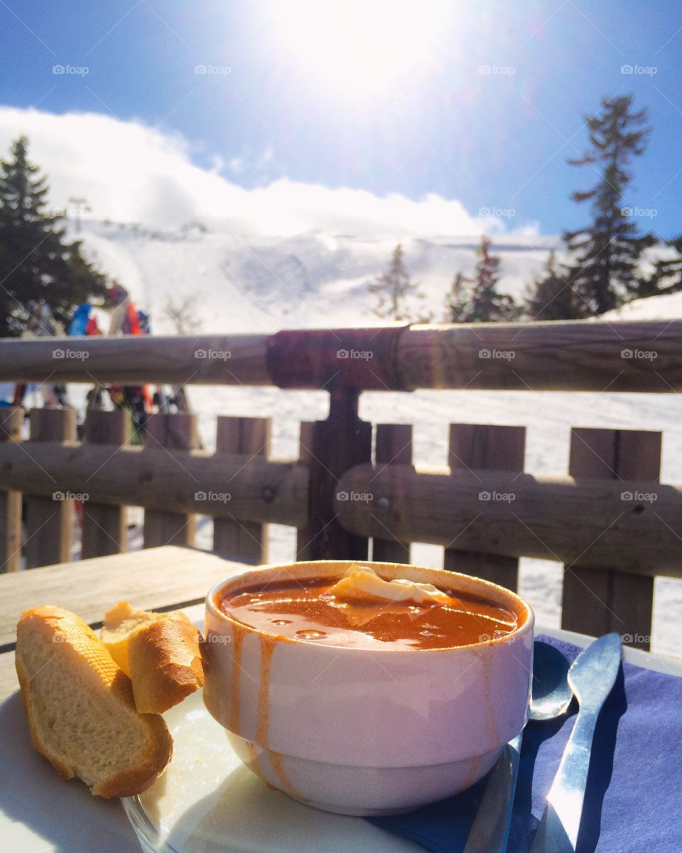 Ski lunch