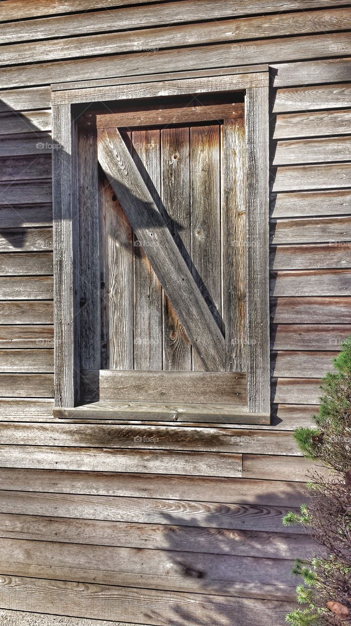 Wooden Window