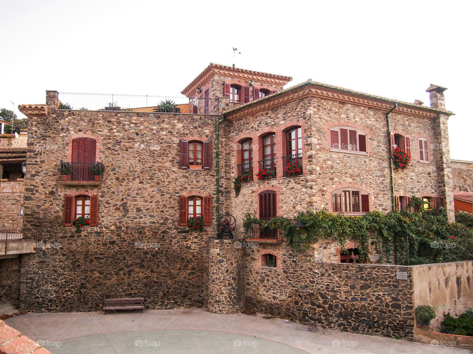 Rural village, Rabós Catalonia