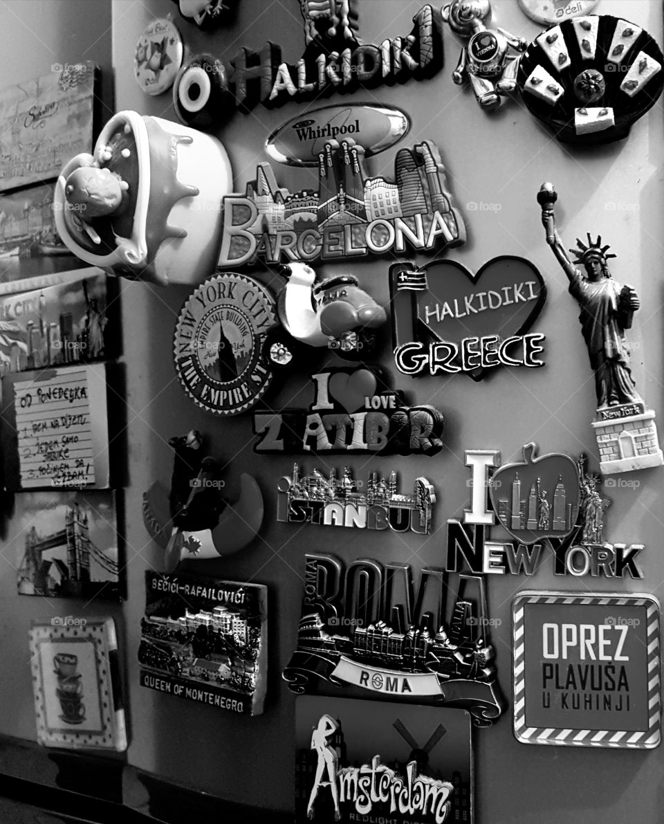 In the spirit of traveling; Memories