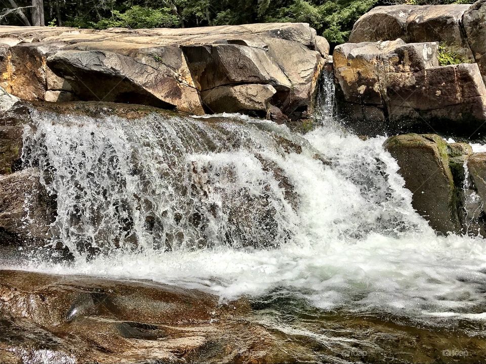 Water Fall in White Mountains NH