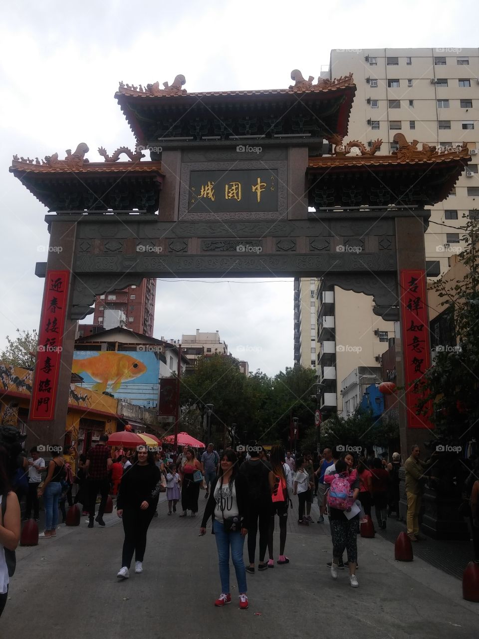 Entrance to the Chinatown