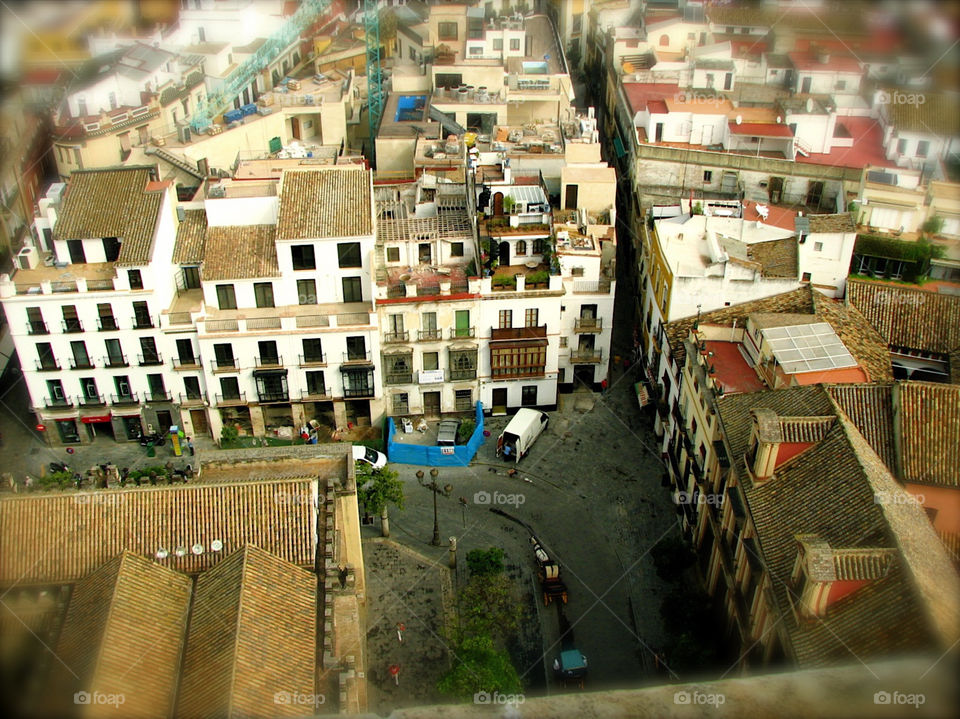 Seville from above