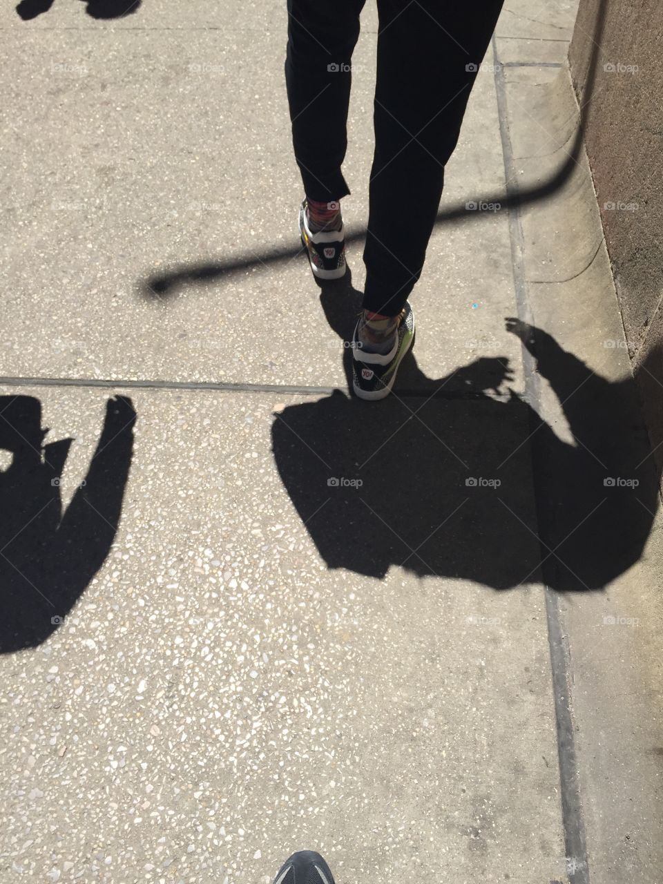 People, Street, Foot, Pavement, Woman