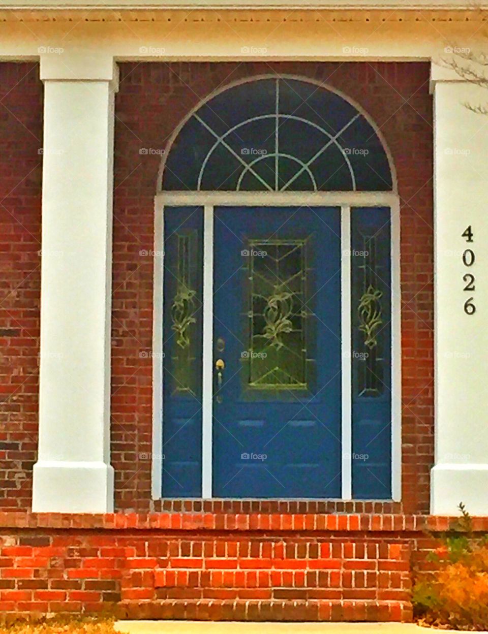 Amazing blue door 