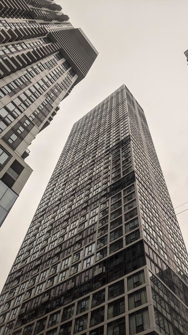High rise condos the condos are located in Toronto.