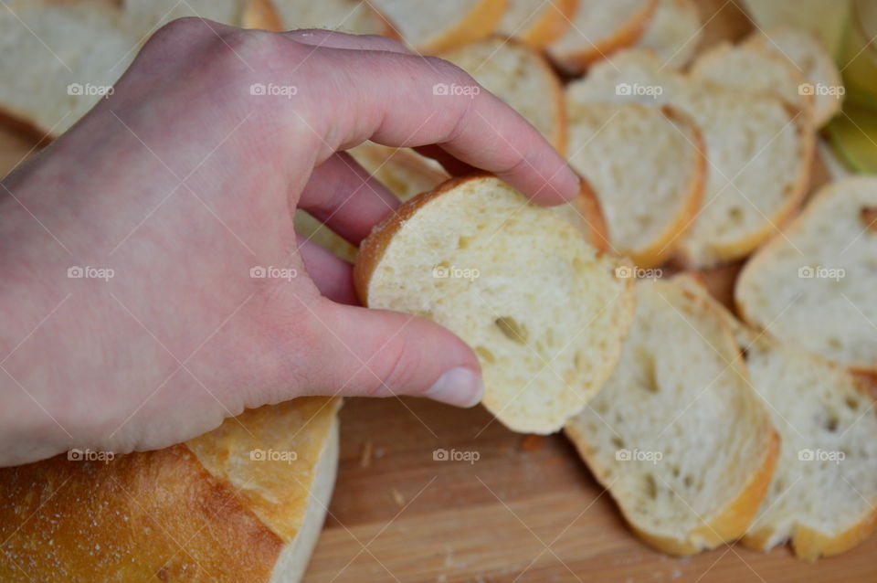 Holding food