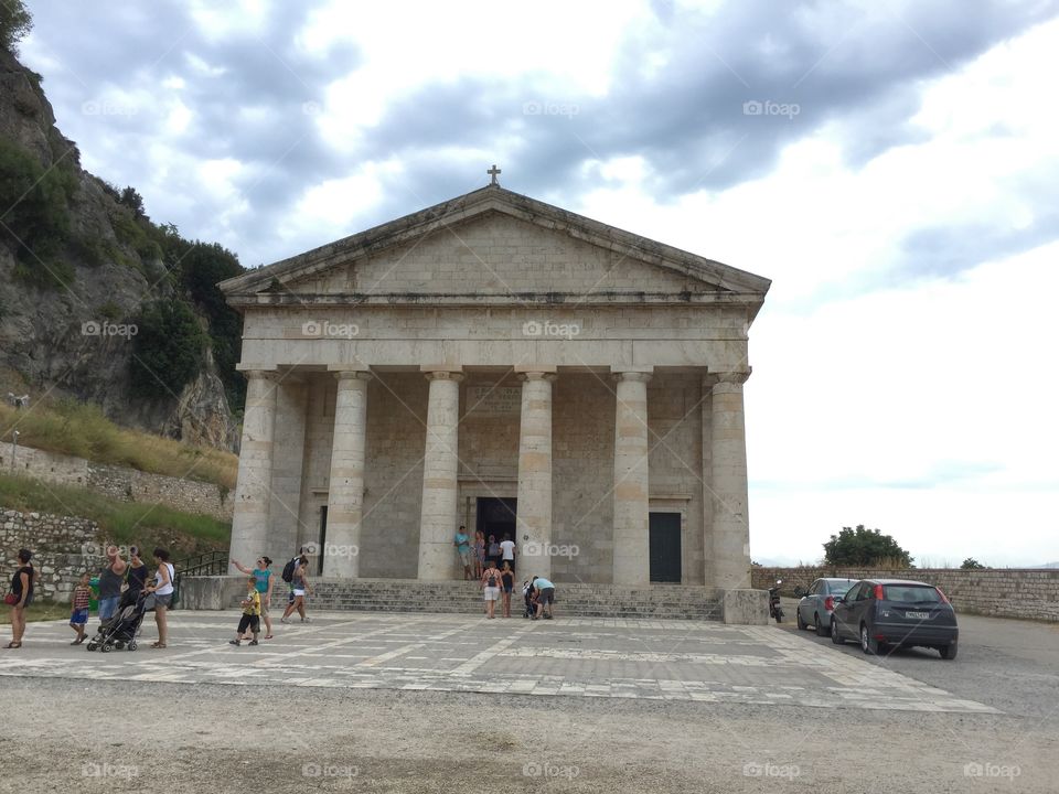 Kerkyra town, island of Corfu, Greece