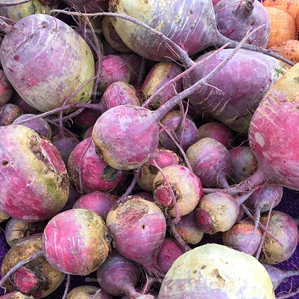 Close-up of beetroots