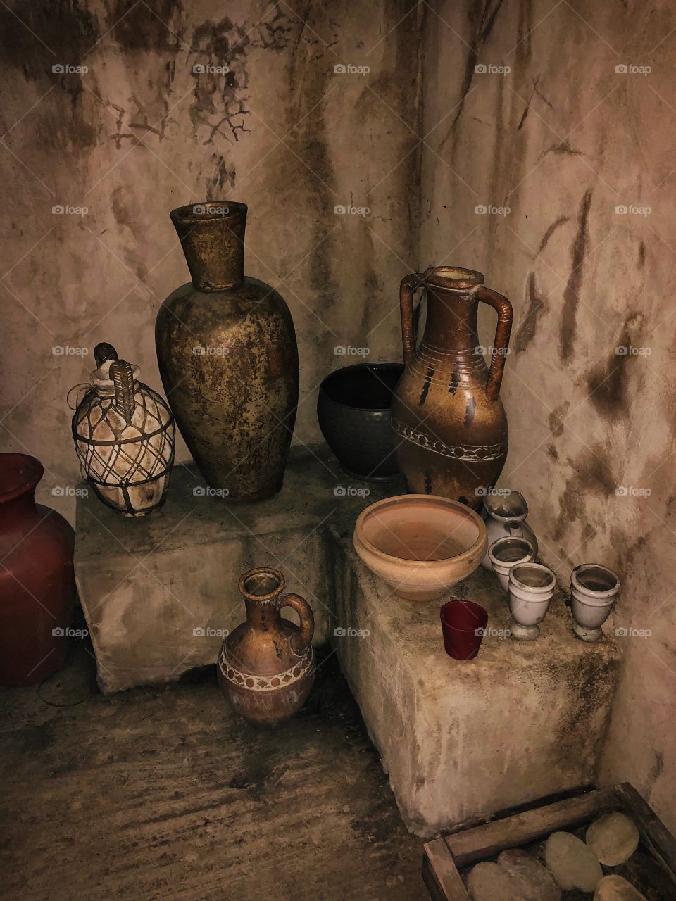 Culture- hand made vases, pots, pottery 