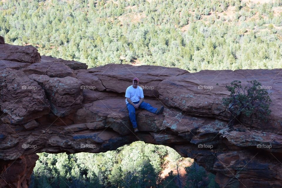 Devil's Bridge near Sedona Arizona 