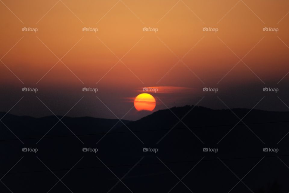 Sunset. Granada sunset
