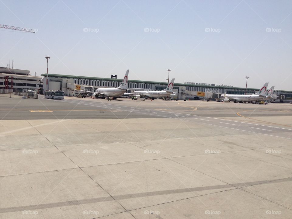 aéroport Mohamed 5 à Casablanca