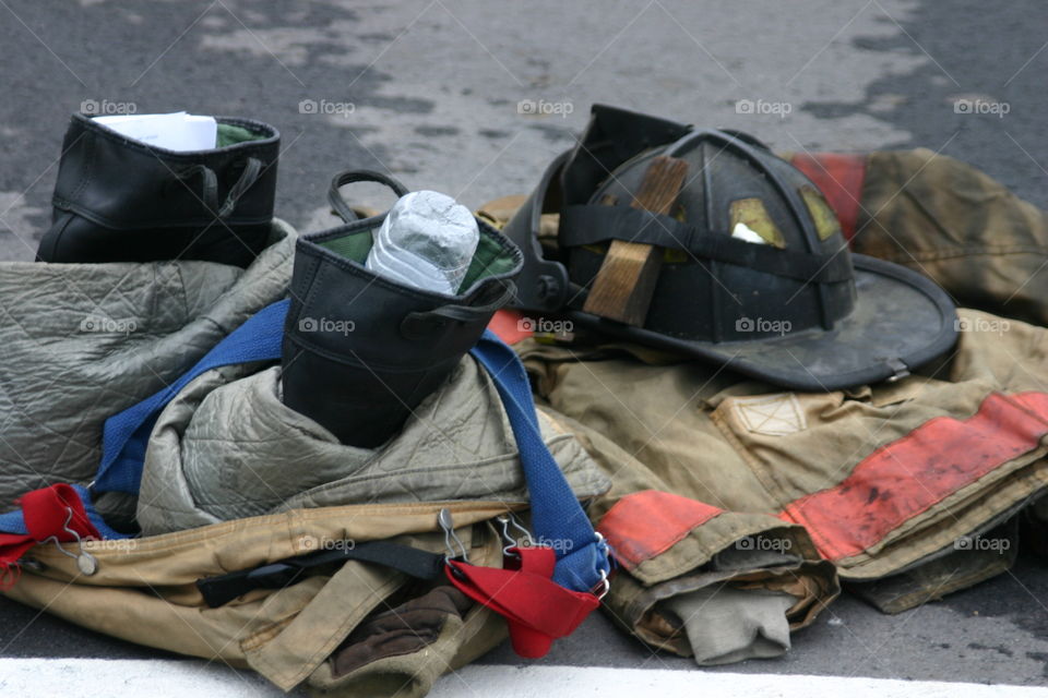 Firefighter bunker gear