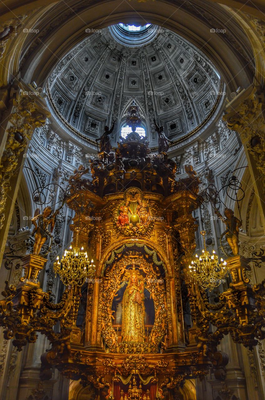 Interior de la Catedral de Lugo (Lugo - Spain)