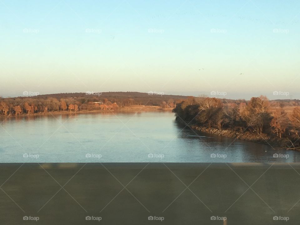 Our last trip in 2019. We were on the way to visit our family on this picture perfect day!