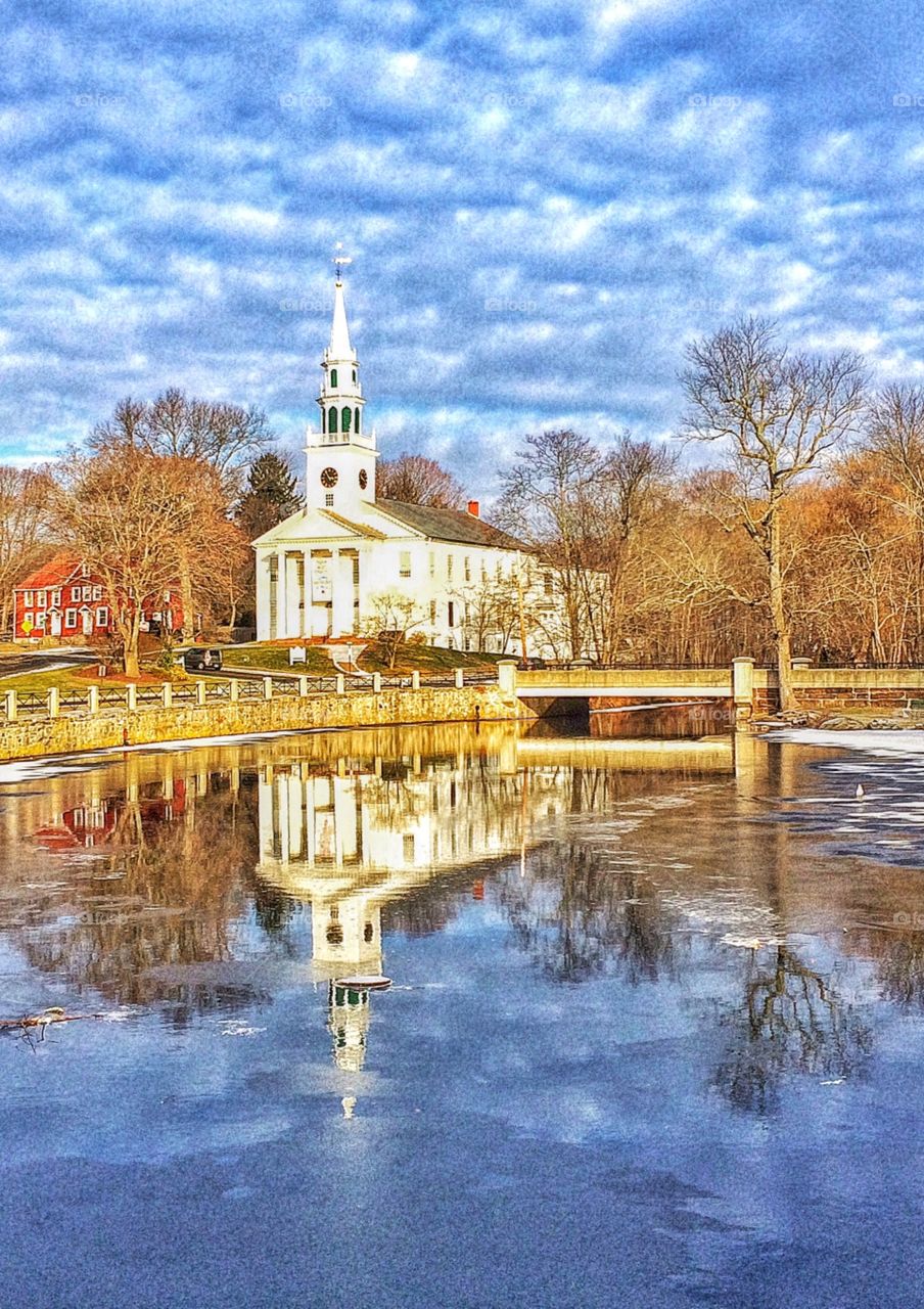 Crisp New England morning 