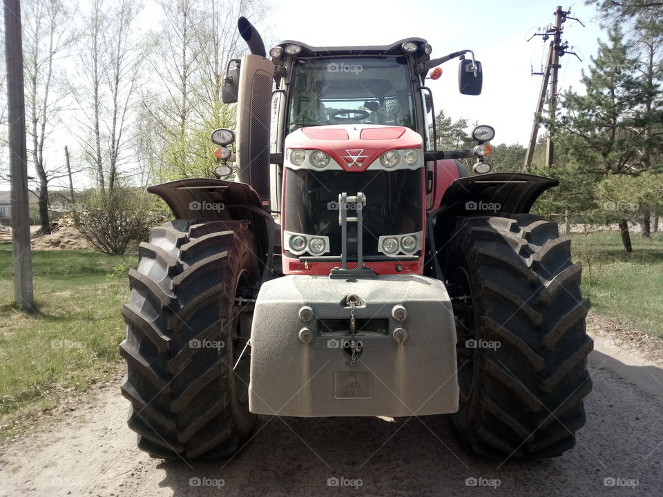 large tractor