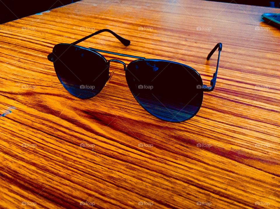 My Sunglasses on my table 