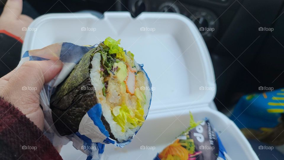 massive sushi wrap in Kingston