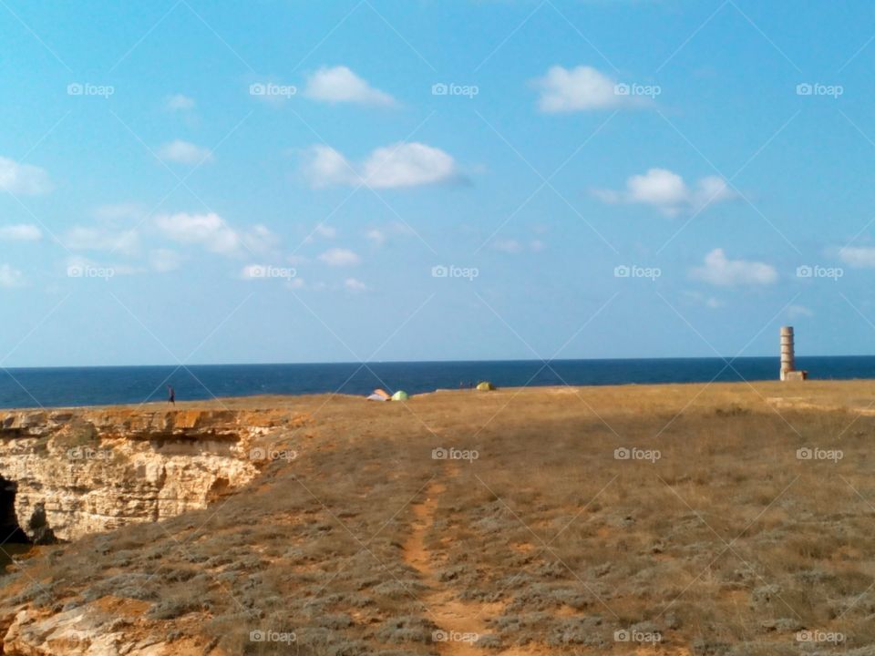 Sea, Seashore, Water, No Person, Beach