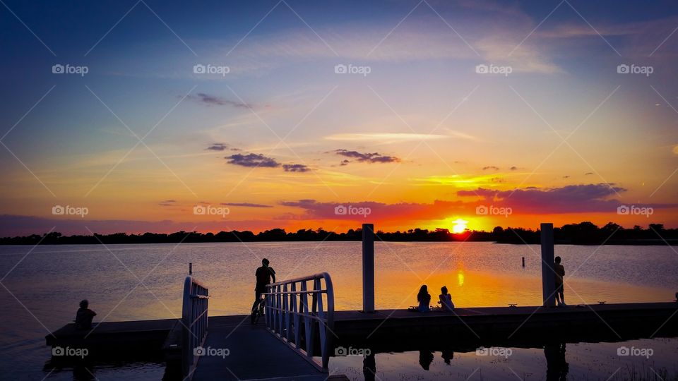 Sunset, Dawn, Water, Beach, Sun