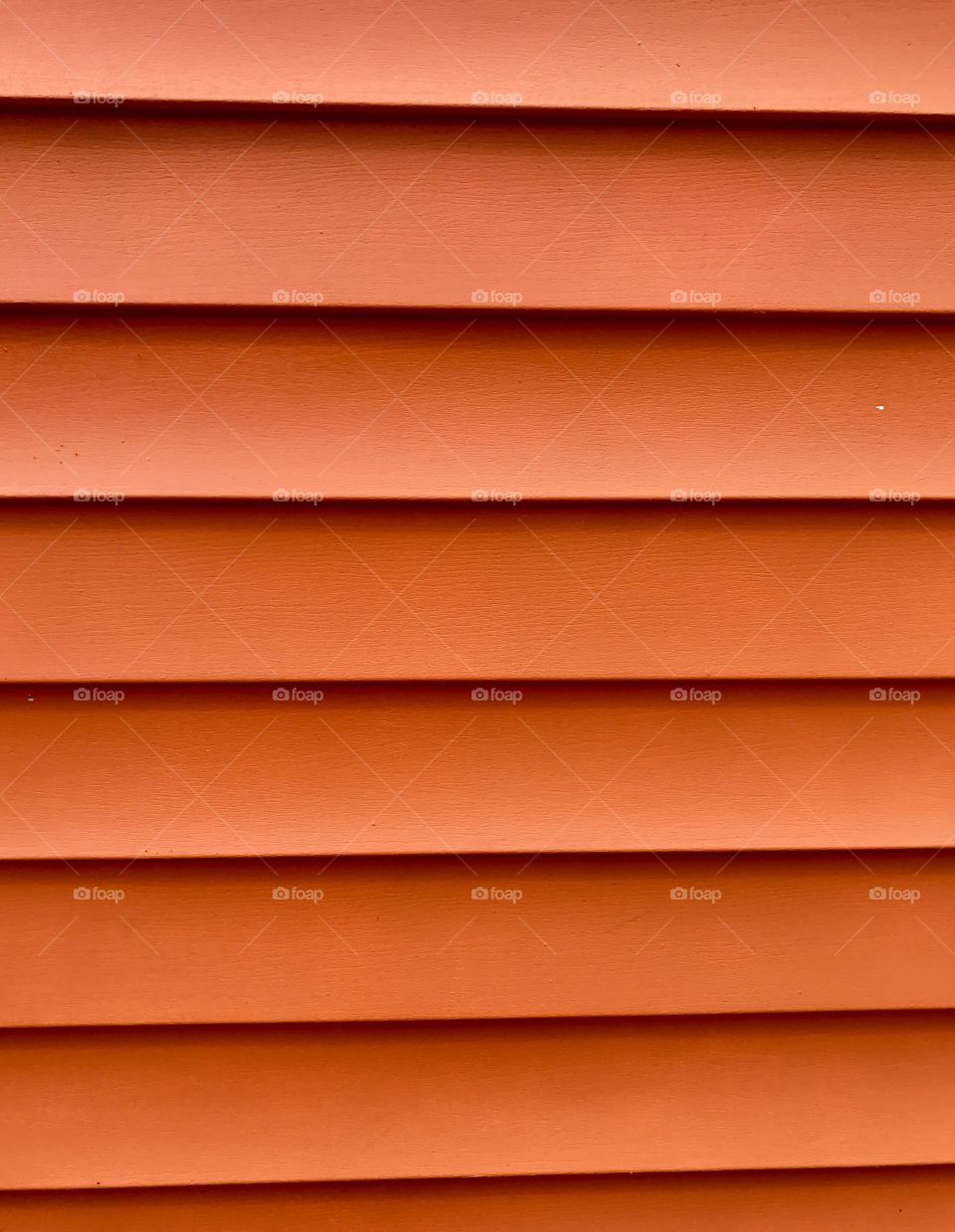 Close-Up Orange Siding