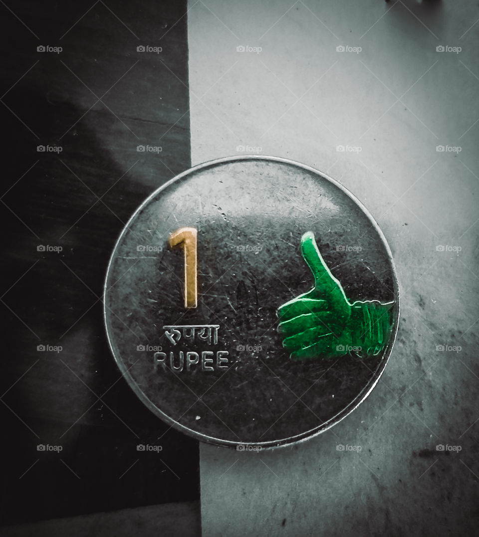 indian currency. in Indian colour