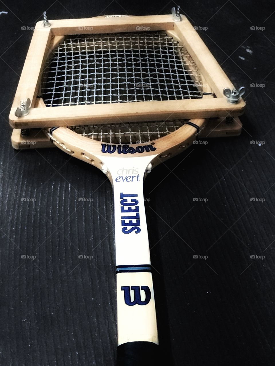 Vintage Wilson Chris Evert Tennis Racket