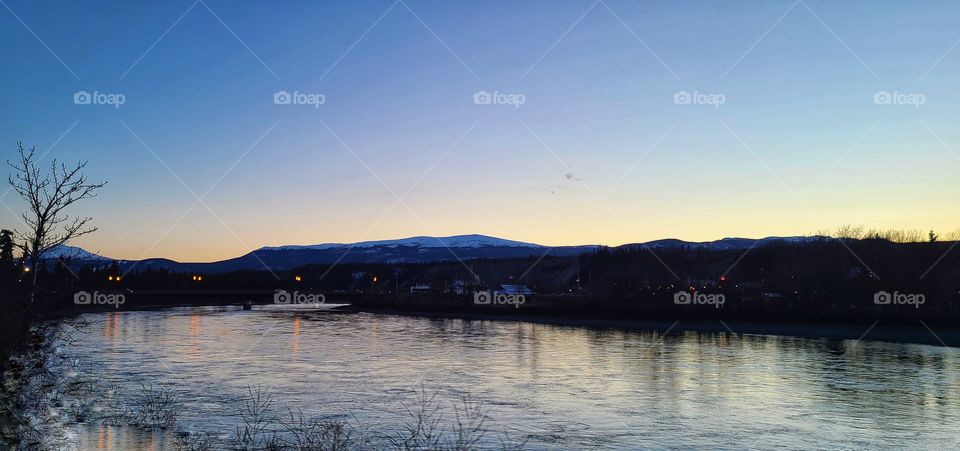 Beautiful river landscapes