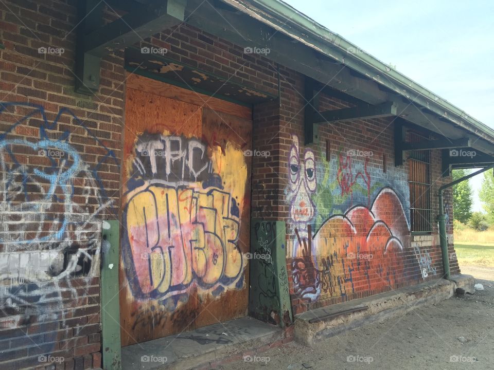 Graffiti, Building, Architecture, Abandoned, Wall