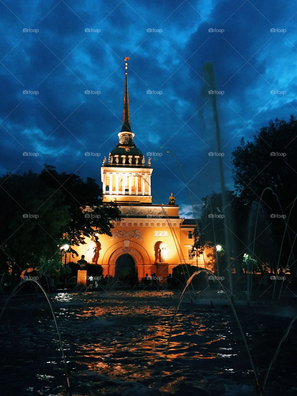 Night Saint Petersburg 