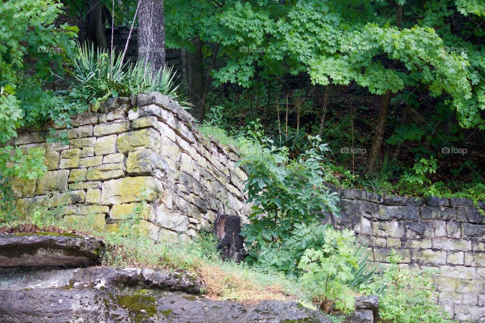 Stone wall