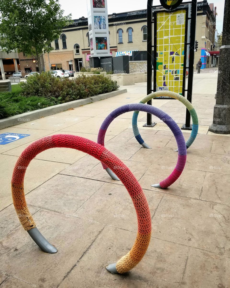 Hometown Yarn Bombing