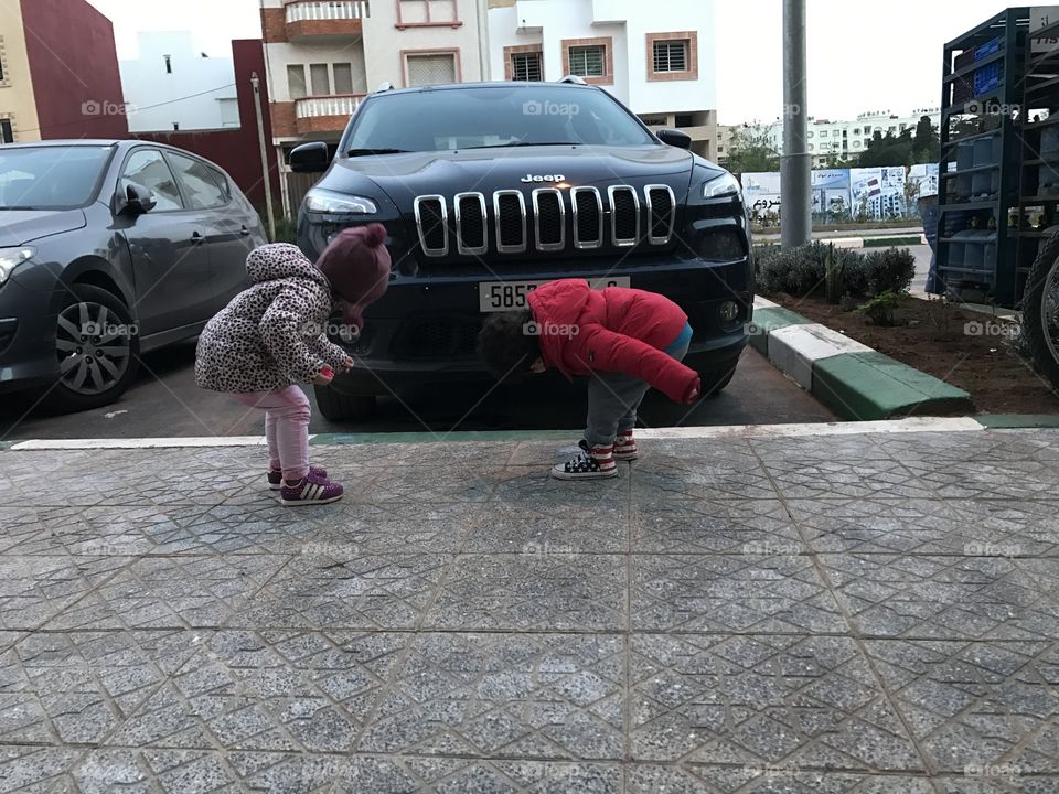 kids mechanic jeep