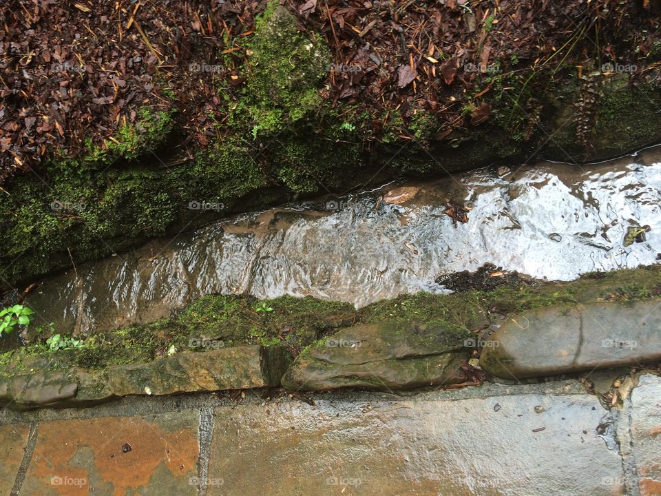 Water runs through it