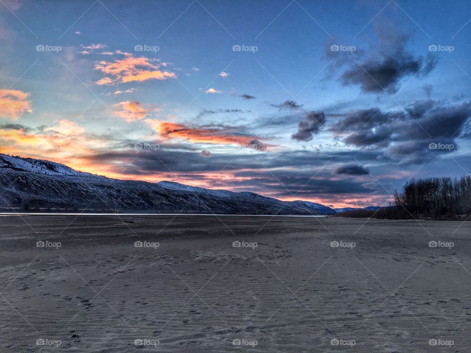 Kamloops sunset 
