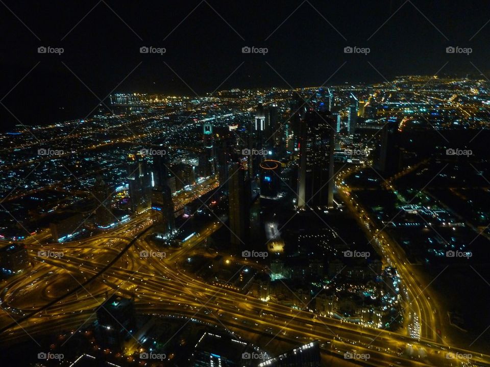 Dubai at night