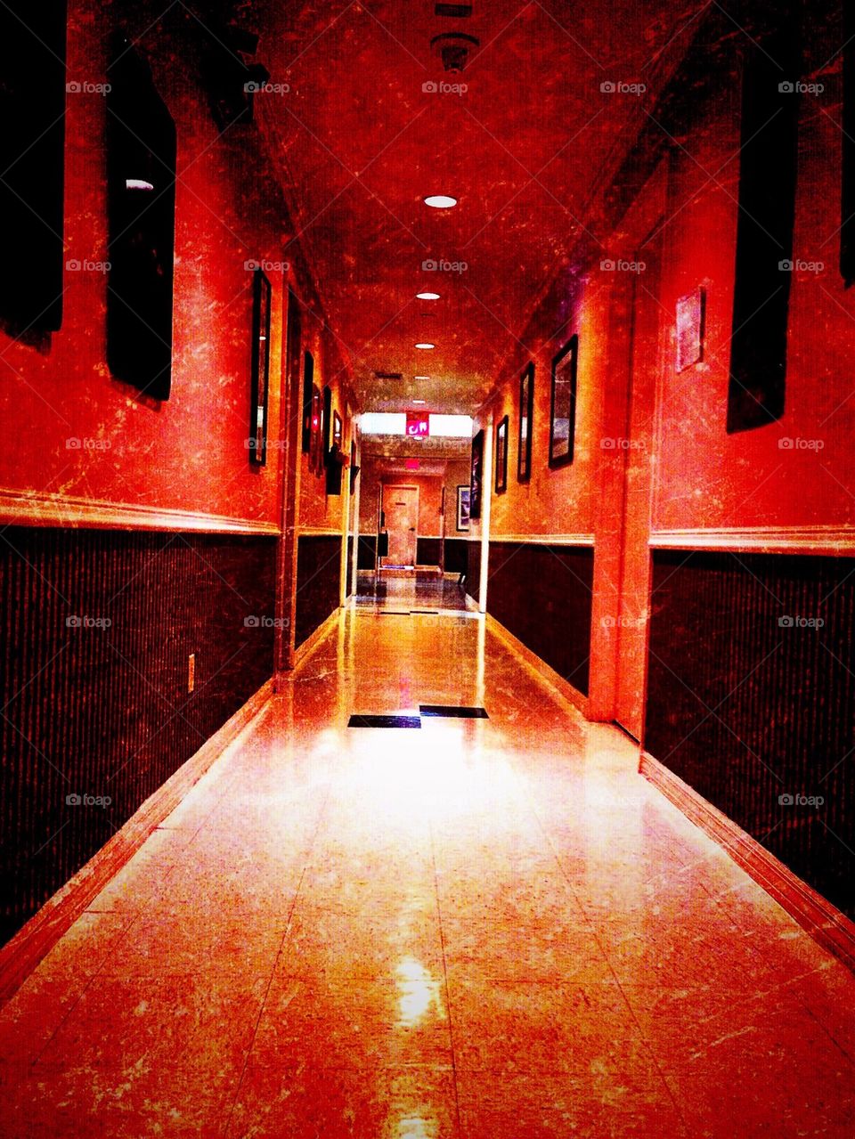 Blood, Red Hallway