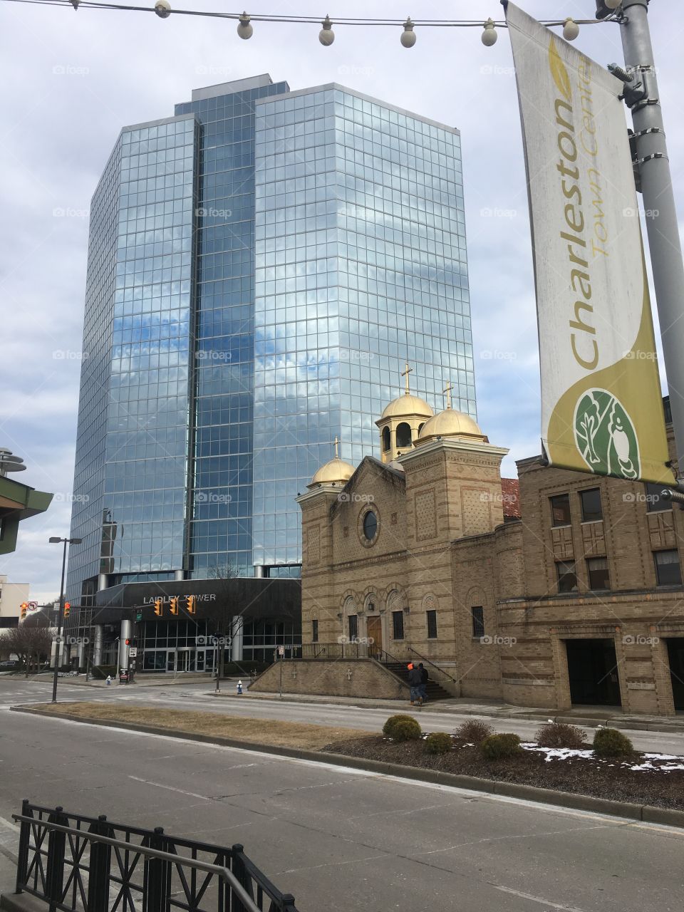 Original shot of Laidley Tower