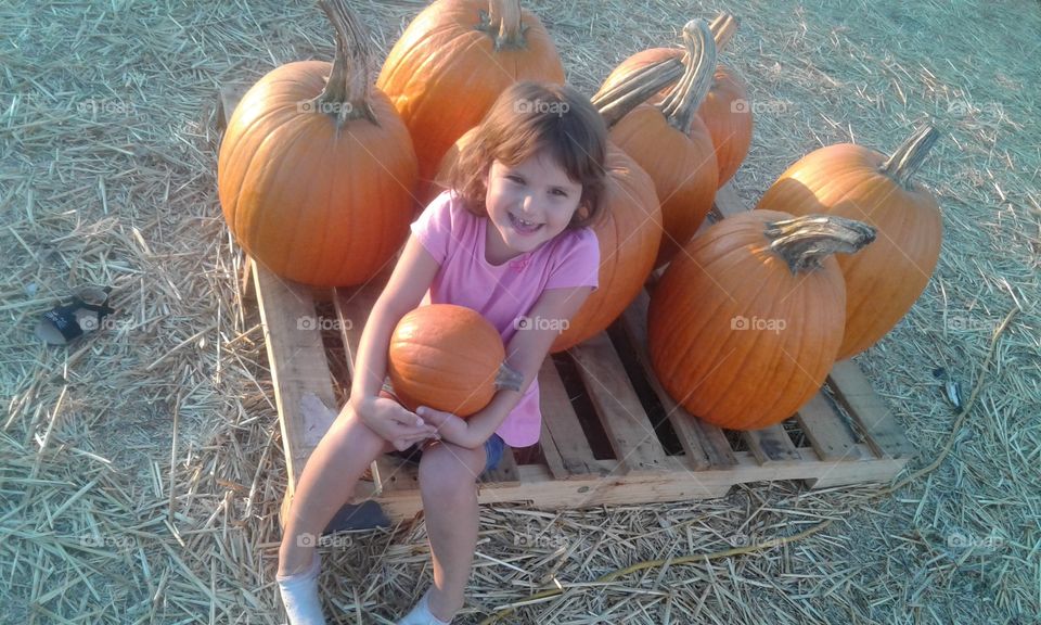 pumpkin patch selfies