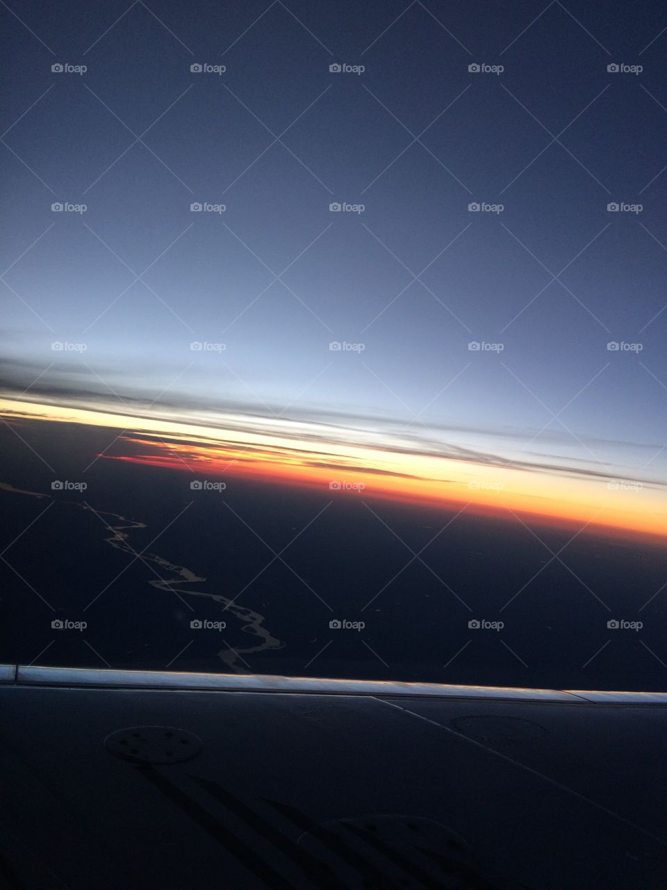 In-air sunset 