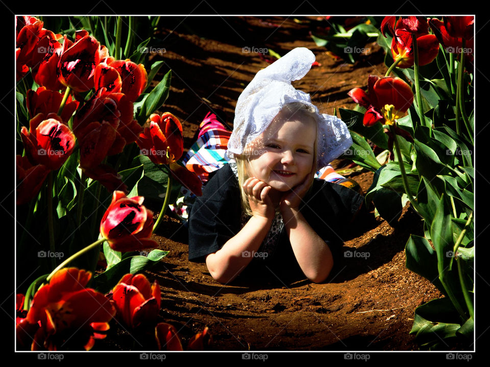 silvan victoria australia flowers girl child by idon
