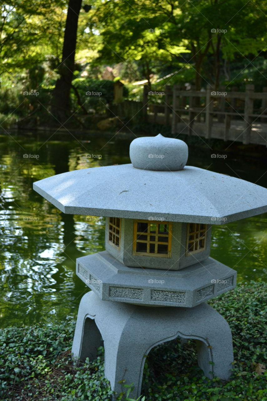 Photo taken in a Japanese Garden